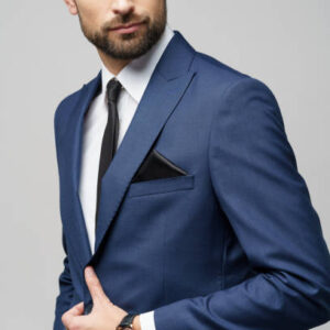 Stylish businessman wearing suit